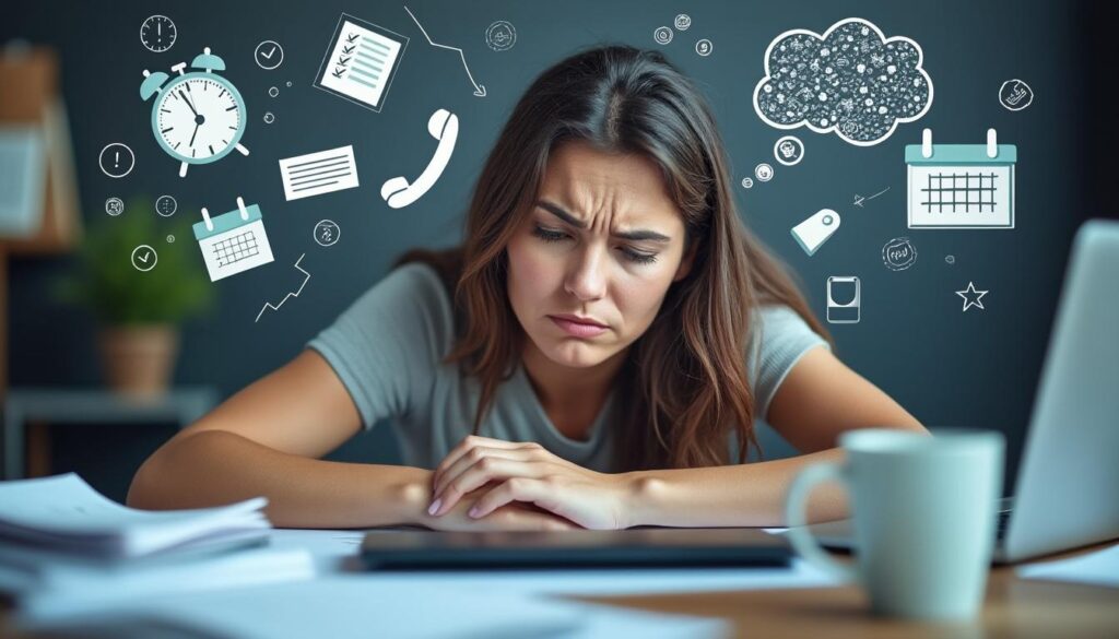 découvrez les 5 signes indiquant que votre charge mentale est trop lourde et apprenez comment mieux gérer votre stress au quotidien.