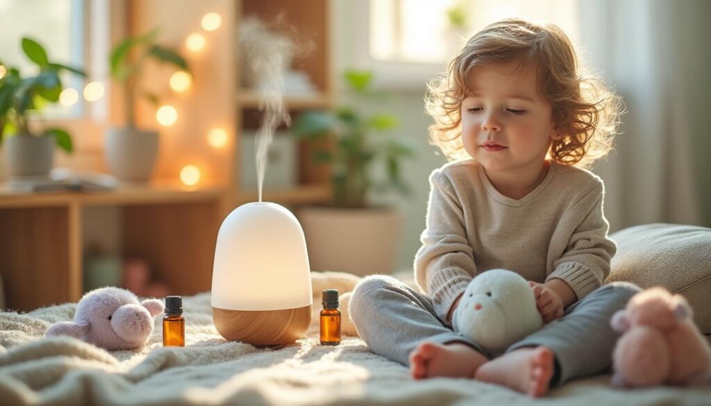 découvrez comment les huiles essentielles peuvent apaiser les émotions des enfants en favorisant calme et bien-être naturellement.