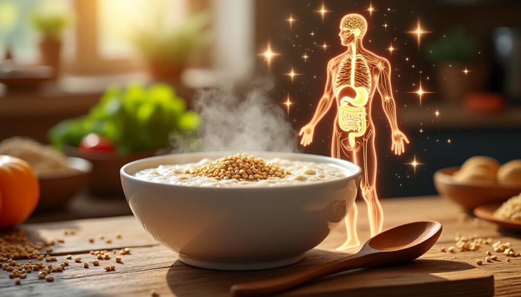 découvrez les bienfaits du porridge d'orge, également appelé talbina, pour la santé. une recette traditionnelle aux vertus apaisantes et nutritives pour le bien-être de votre organisme.