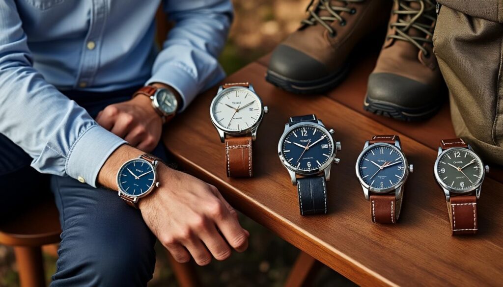 découvrez notre guide pour choisir la montre timex homme idéale, alliant élégance et durabilité, afin de trouver le modèle parfait qui correspond à votre style et résiste à toutes vos aventures.